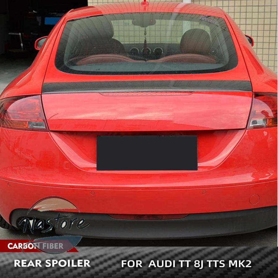 並行輸入品 アウディ audi リア トランク カーボン スポイラー カー