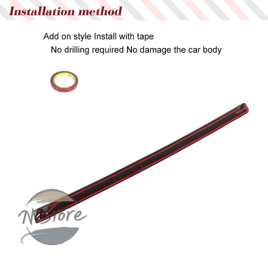 並行輸入品 日産 nissan リア レーシングスポイラー カーボン