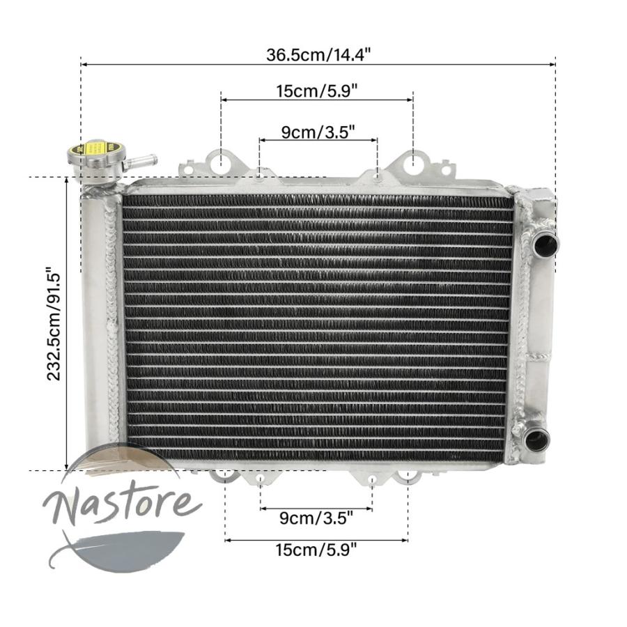並行輸入品 部品 カスタムパーツ アクセサリー カワサキ kfx450 kfx450r 2008 2014 2013アルミ ラジエーター 冷却クーラー_5