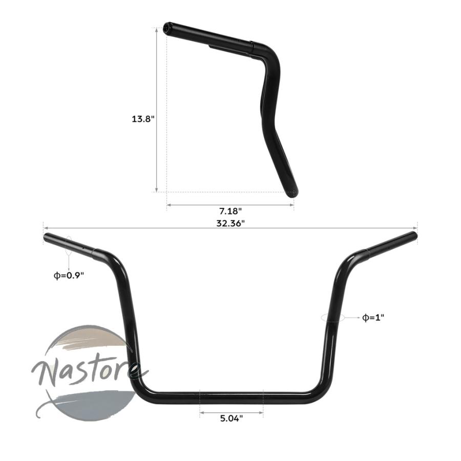 並行輸入品 BMW バイク ハンドル 部品 カスタムパーツ アクセサリー バー エイプハンガー グロスブラック トランスコンチネンタル 2021 2024_4