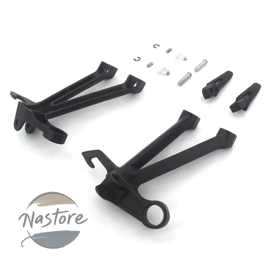 並行輸入品 スズキ suzuki バイク ペダル カスタムパーツ カスタム リア キット フットレストブラケット フットレスト ブラケット カスタムパーツ 部品の画像
