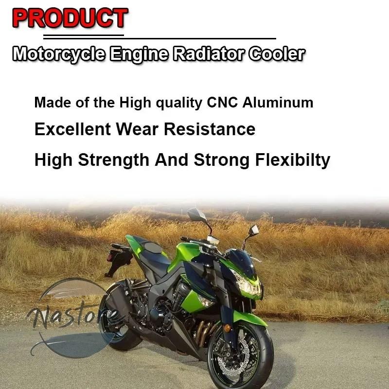 並行輸入品 z1000 バイク エンジン カワサキ 2010 2022 z 1000 ラジエーター 冷却ウォータータンクシステム アルミ カスタムパーツ 部品 アクセサリーの画像