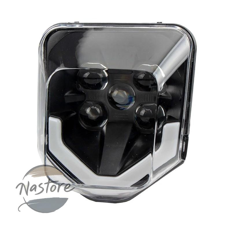 並行輸入品 バイク ヘッドライト ヘッド エンデューロledモトクロス ライト ハスクバーナ te tc fe fc 125 500 2012?2022 カスタムパーツ 部品 アクセサリーの画像