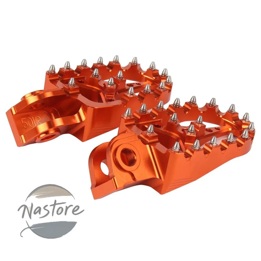 並行輸入品 バイク フットペグフットペグ ktm sx sxf excf freeride エンデューロアドベンチャーr s sherco ハスクバーナ tc fc e カスタムパーツ 部品の画像