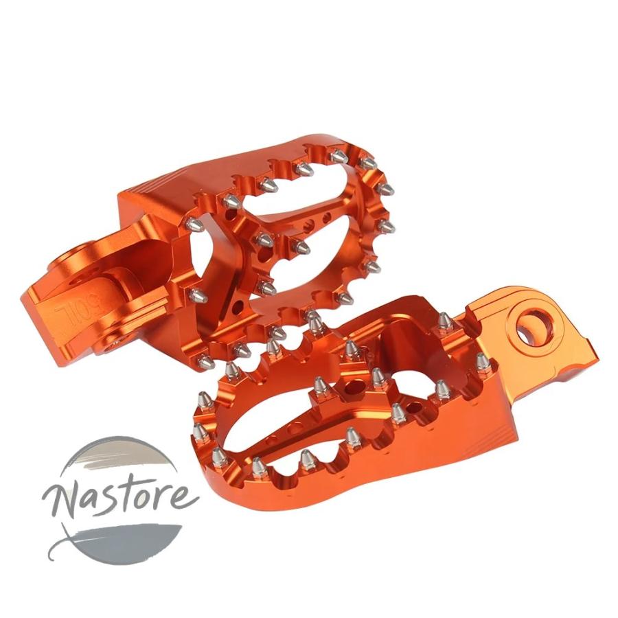 並行輸入品 バイク フットペグフットペグ ktm sx sxf excf freeride エンデューロアドベンチャーr s sherco ハスクバーナ tc fc e カスタムパーツ 部品の画像