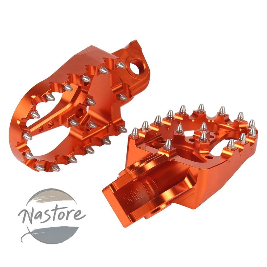 並行輸入品 バイク フットペグフットペグ ktm sx sxf excf freeride エンデューロアドベンチャーr s sherco ハスクバーナ tc fc e カスタムパーツ 部品の画像