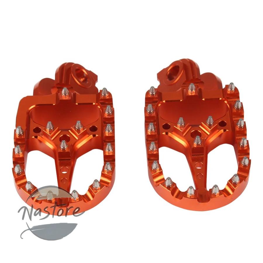並行輸入品 バイク フットペグフットペグ ktm sx sxf excf freeride エンデューロアドベンチャーr s sherco ハスクバーナ tc fc e カスタムパーツ 部品の画像