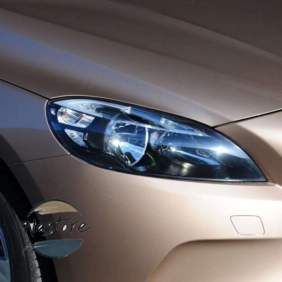 ボルボV40ヘッドライトレンズカバー 左右セット 並行輸入品 v40 volvo カバー ヘッドライト リア ヘッド 交換 ライト