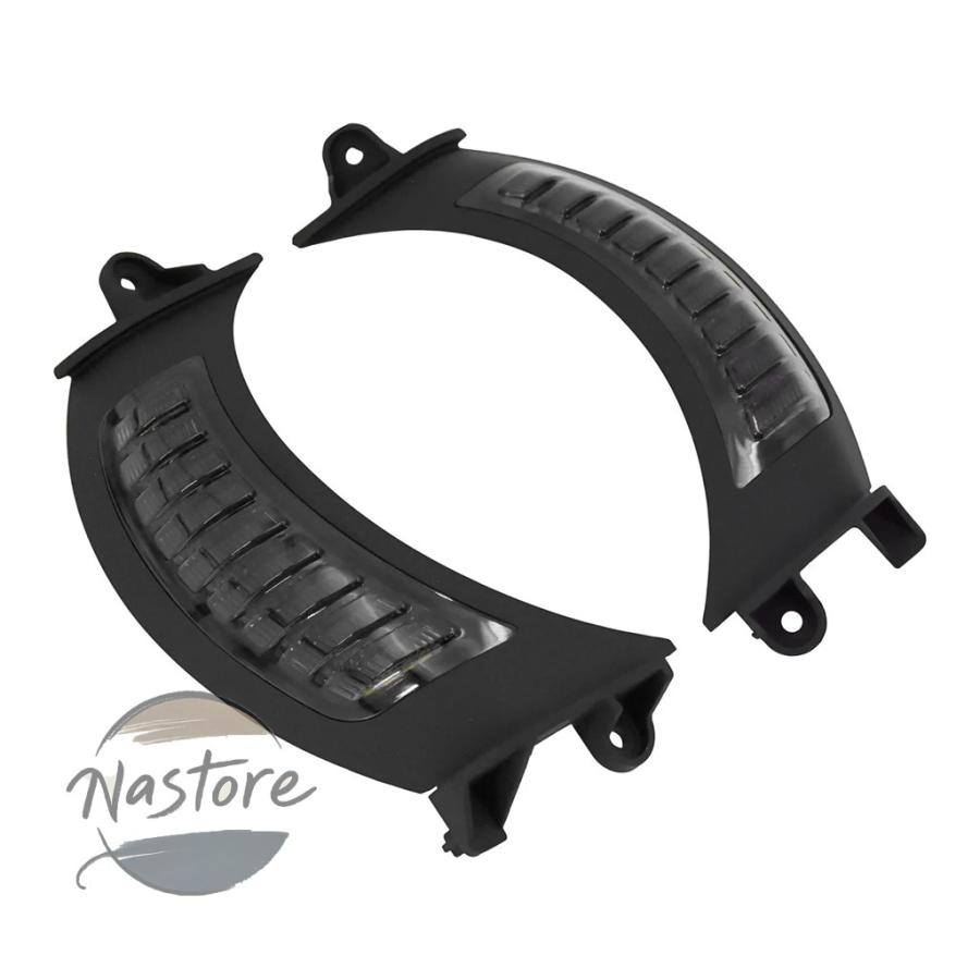 並行輸入品 バイク ウィンカー 白色ledライト ハーレー ツーリング ロードグライド rtrx 2014 late カスタムパーツ 部品 アクセサリー_3