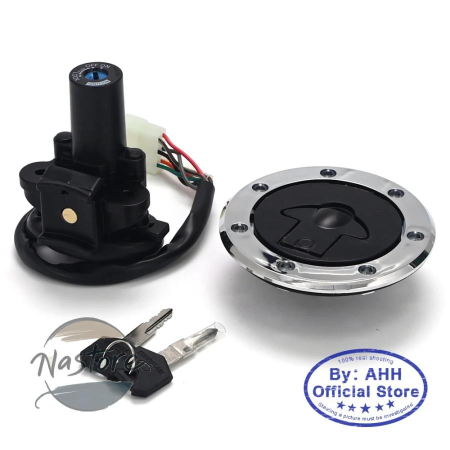 並行輸入品 zr250 カバー hカワサキ カワサキ ニンジャ 燃料 タンク ロック zzr400 zrx400 zzr600 zxr400 zphyr 400 カスタムパーツ 部品 アクセサリーの画像