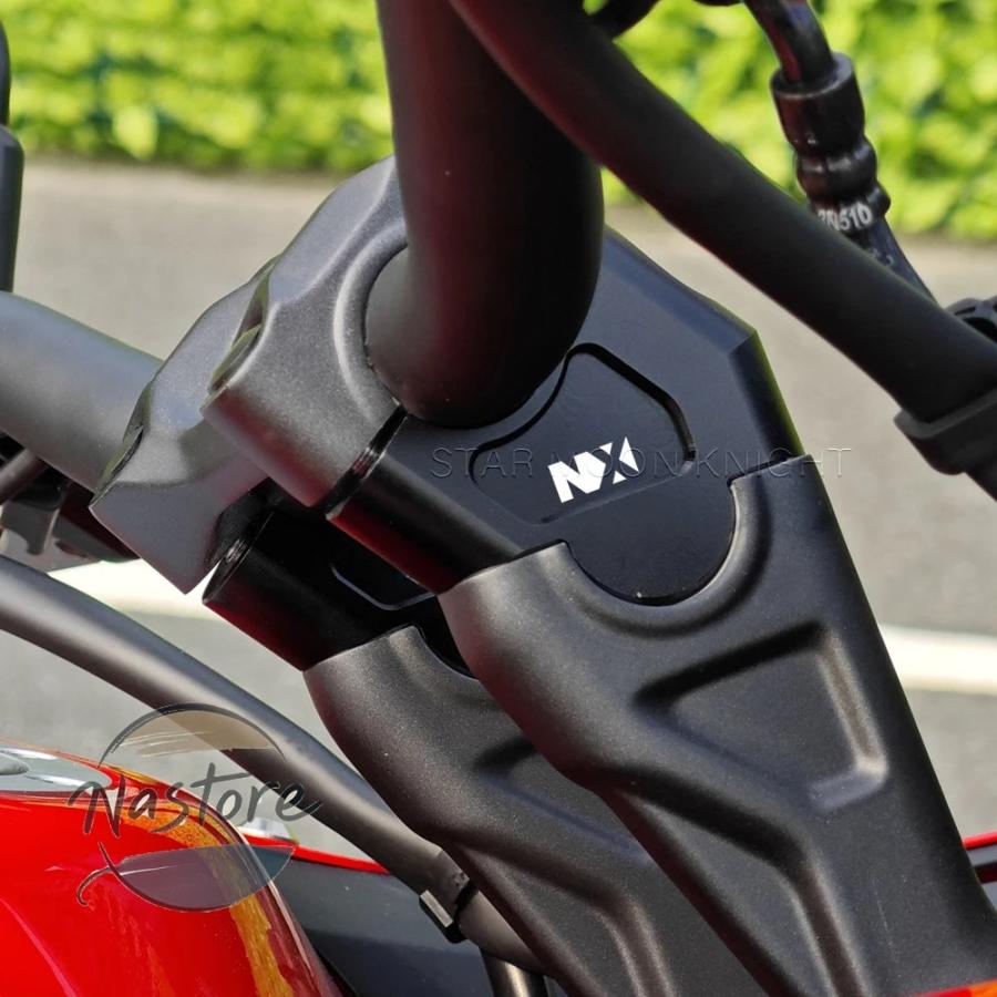 並行輸入品 nx400 ホンダ honda バイク ハンドル バー クリスアークランプアダプター 高リフトマウント nx500 nx 400 500 2023 2024 カスタムパーツ 部品_7