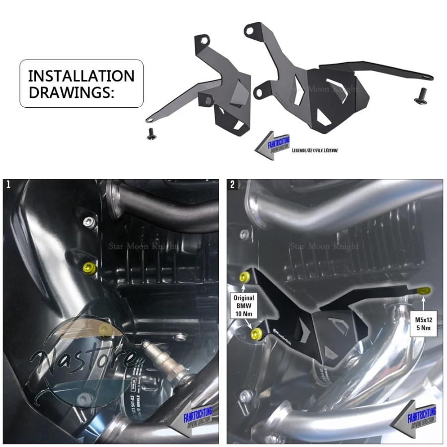 並行輸入品 BMW r1250gs バイク カバー グリル ガード adventure adv r1250 rt rs ラム カスタムパーツ 部品 アクセサリー_5