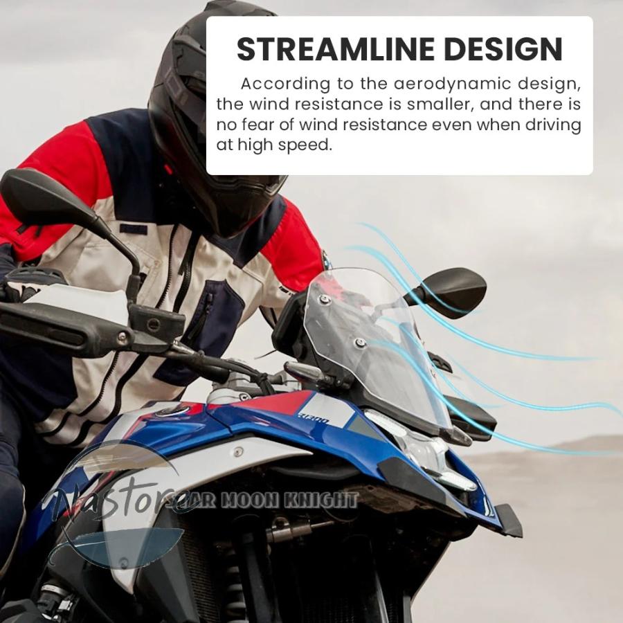 並行輸入品 BMW バイク フロント 部品 カスタムパーツ アクセサリー ガラス ウィンドデフレクター r 1300 gs r1300gs trophy 2022_1