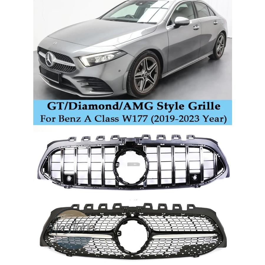 Mercedes Benzメルセデスベンツ　純正　フロントグリル 正規品 美品】メルセデスベンツ W177 Aクラス 純正 フロント