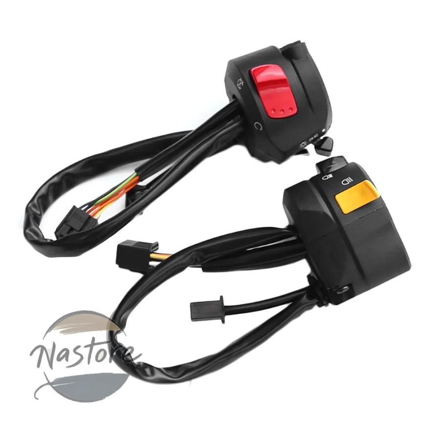 並行輸入品 gw250 スズキ バイク ハンドル フォグランプ バー スイッチ アセンブリ カスタムパーツ 部品 アクセサリーの画像