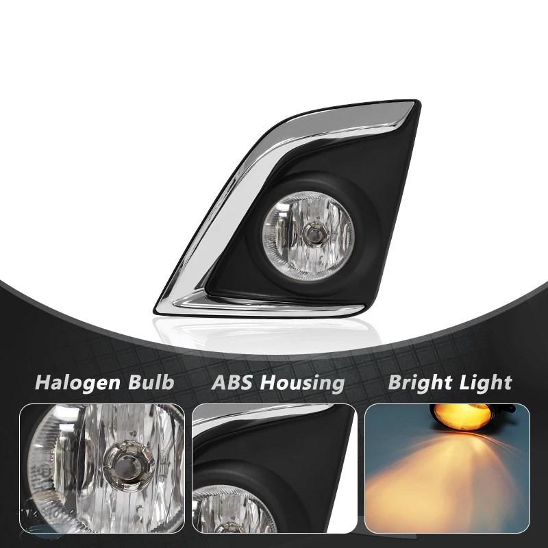 並行輸入品 いすゞD MAX 2016 2017 2018 2019 フロントバンパー ランプ LEDフォギングライト 防水 運転アクセサリー_5