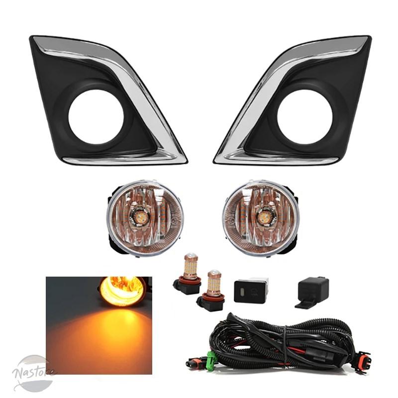 並行輸入品 いすゞD MAX 2016 2017 2018 2019 フロントバンパー ランプ LEDフォギングライト 防水 運転アクセサリー_7