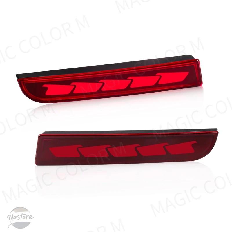 並行輸入品 LEDバンパーライト ダイナミックウィンカー テールブレーキランプ 三菱 ラクター スポーツRVR進化の画像