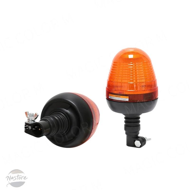 並行輸入品 防水 ストロボ 農業 ランプ 60LED 点滅信号 緊急セキュリティアラーム 黄色 12V_7