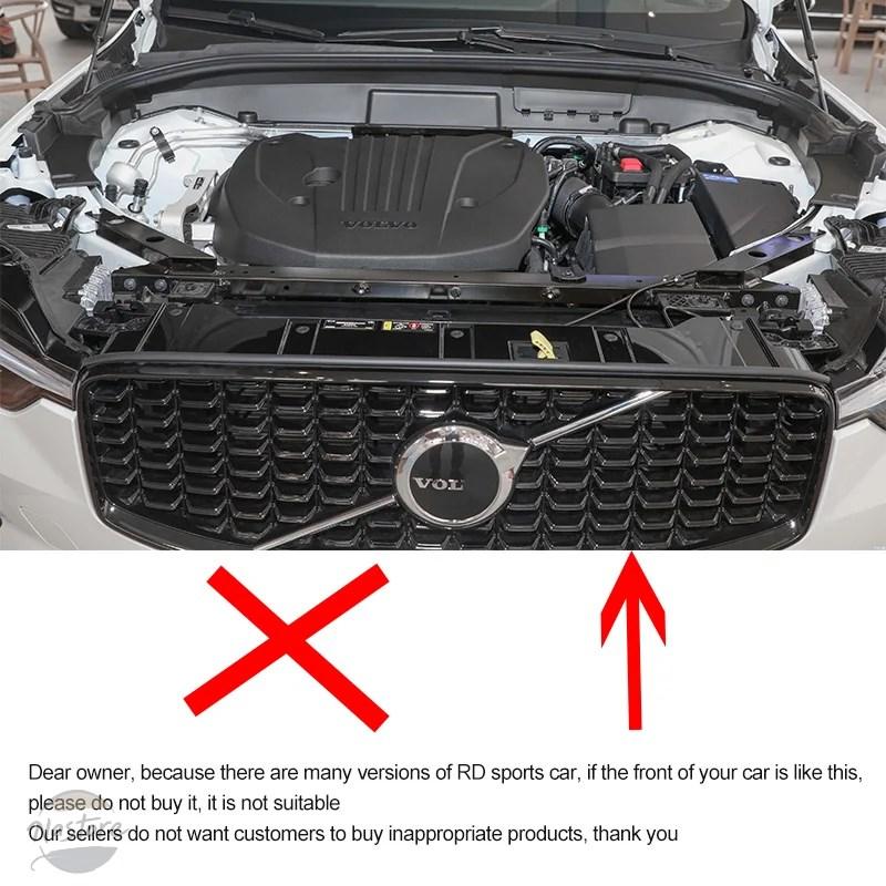 並行輸入品 ボルボミドルメッシュグリルストリップ XC60 S90 XC40 XC90