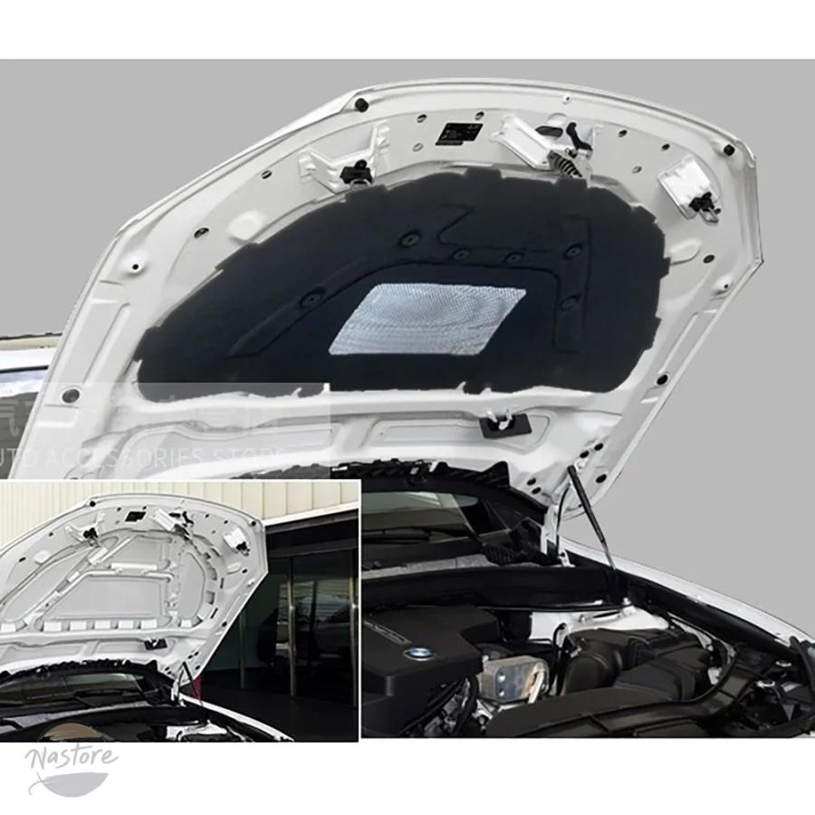 並行輸入品 BMW X1 E84 2010 2015 フロントフード付き遮音マット 綿カバー 防音の画像