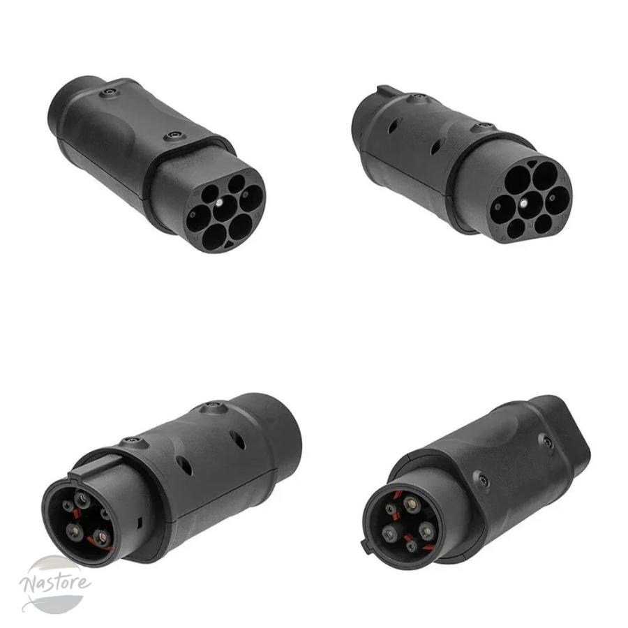 並行輸入品 電気自動車チャージャーコンバーター 電気自動車充電ステーション J1772ソケット IEC 62196の画像