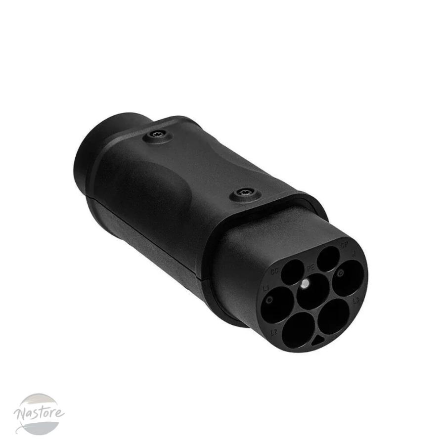 並行輸入品 電気自動車チャージャーコンバーター 電気自動車充電ステーション J1772ソケット IEC 62196の画像