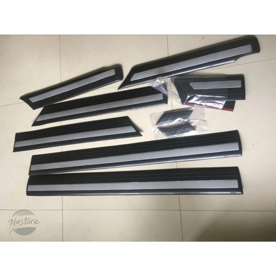 並行輸入品 トヨタランドクルーザー4500 4700 LC100 FZJ UZJ4500用カーアクセサリー カーアクセサリー ボディドアプレートプロテクター_5