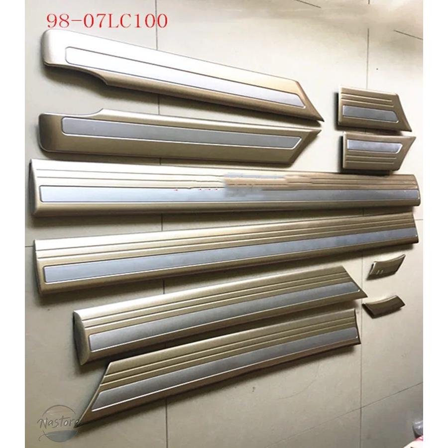 並行輸入品 トヨタランドクルーザー4500 4700 LC100 FZJ UZJ4500用カーアクセサリー カーアクセサリー ボディドアプレートプロテクター_7