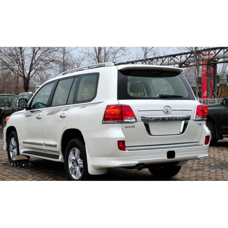 並行輸入品 OSMRK 取り付け ルーフバイザー 塗装ABS トヨタ ランドクルーザー リア スポイラー 2008 2017の画像