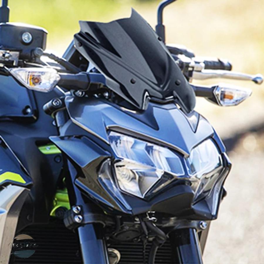 並行輸入品 バイク フロント ガラス カワサキ z900 z650 2020 2021 23 部品 カスタムパーツ アクセサリーの画像