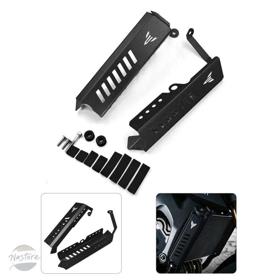 並行輸入品 ヤマハ バイク カバー カスタム アルミ アクセサリー ラジエーター サイドパネル 09 fz09 mt 2014 2017 部品 カスタムパーツ_4