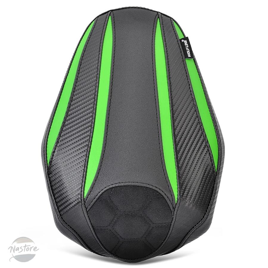 並行輸入品 フロント リア 合成革ソロシートクッションパッド