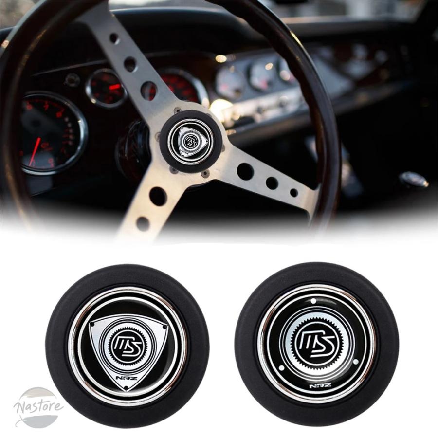 並行輸入品 60MM JDM ステアリングホイール ホーン ボタン カー