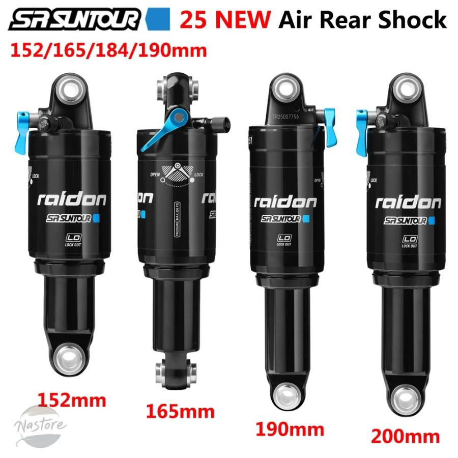 並行輸入品 25 SR SUNTOUR 自転車リアショック MTB マウンテン バイク