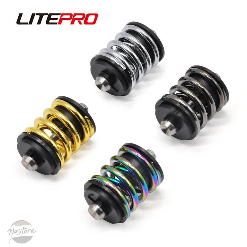 並行輸入品 LITEPRO 16インチ 折りたたみ 自転車リア スプリング 