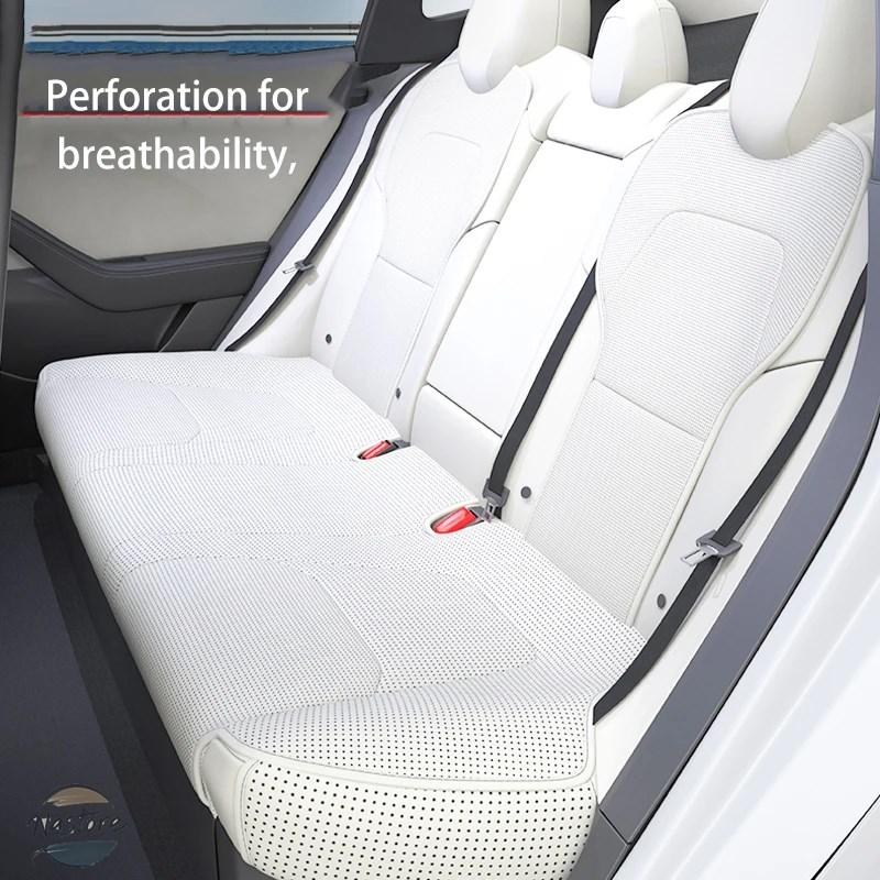 並行輸入品 テスラ モデルYジュニパー2025 レザーシートカバー ナッパ