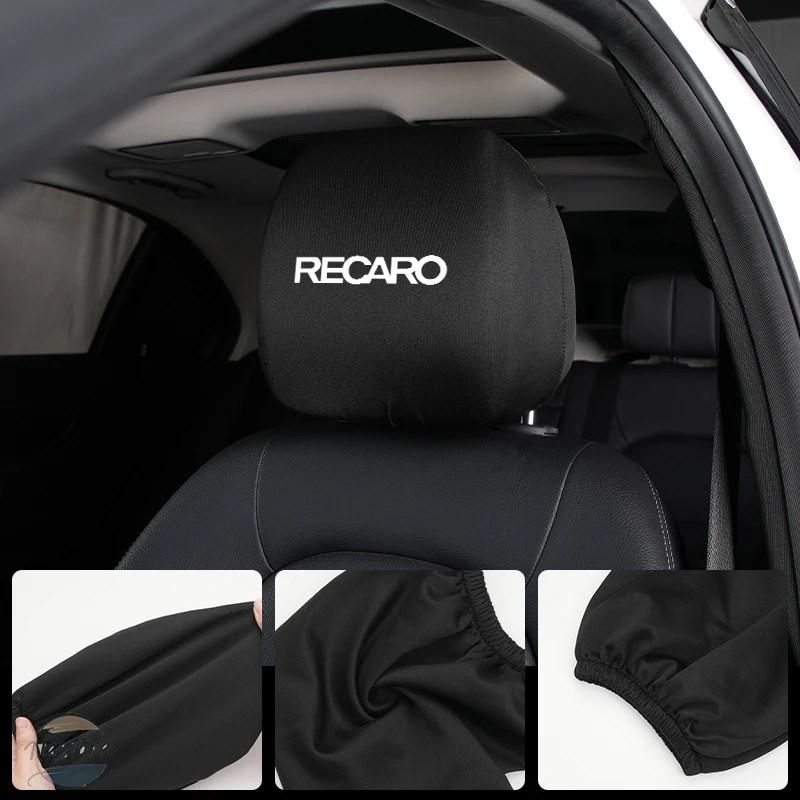並行輸入品 車 ブラックシートカバー ヘッドギア ヘッドレストカバー