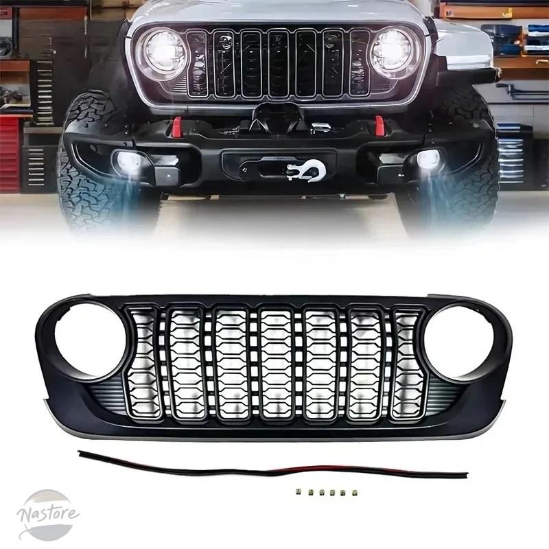 並行輸入品 グリル ラングラー 2024年式フロント ABS JK JL 2007 2017
