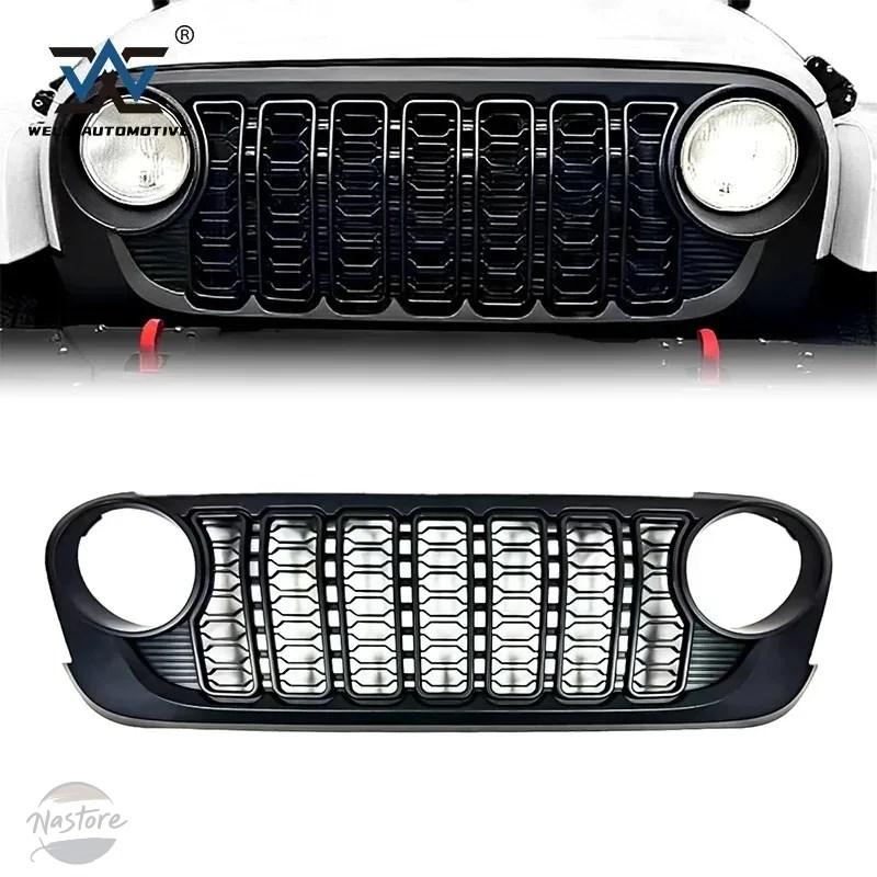 並行輸入品 グリル ラングラー 2024年式フロント ABS JK JL 2007 2017