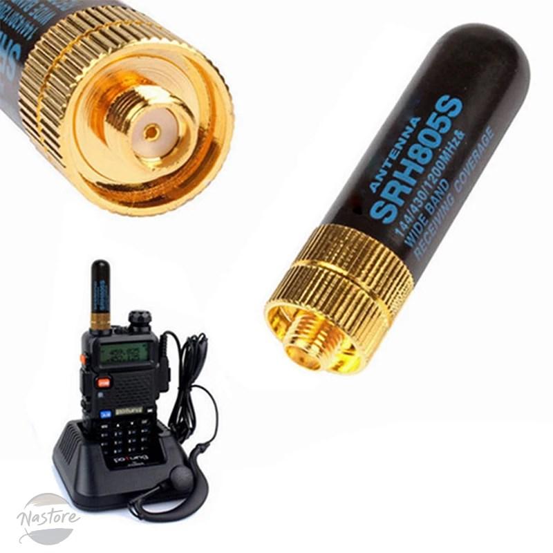 並行輸入品 SRH805S 高利得デュアルバンドアンテナ UHF+VHF SMAメス