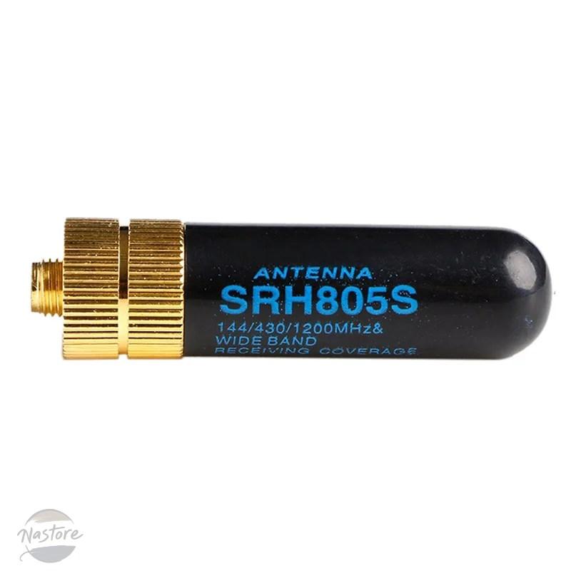 アンテナ　SRH805S 再出品の前　購入不可 並行輸入品 SRH805S 高利得デュアルバンドアンテナ UHF+VHF SMAメス
