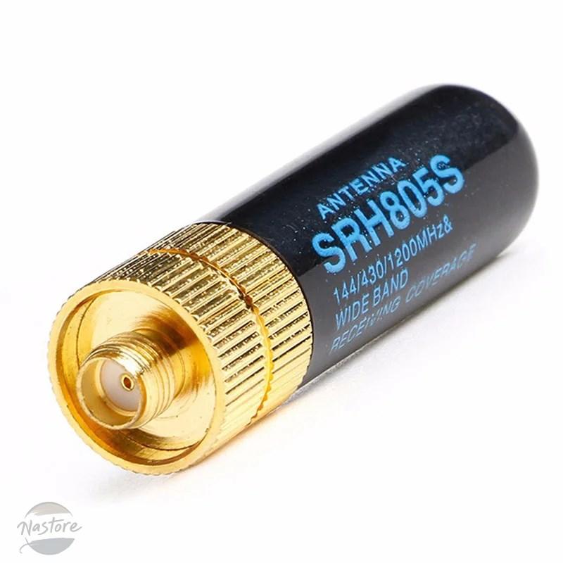 アンテナ　SRH805S 再出品の前　購入不可 並行輸入品 SRH805S 高利得デュアルバンドアンテナ UHF+VHF SMAメス
