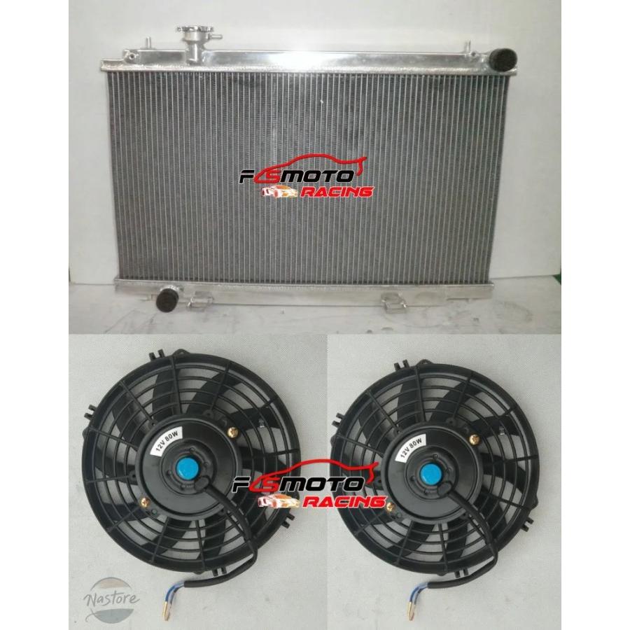 並行輸入品 日産 Z33 アルミ ラジエーター +ファン フェアレディZ 350Z