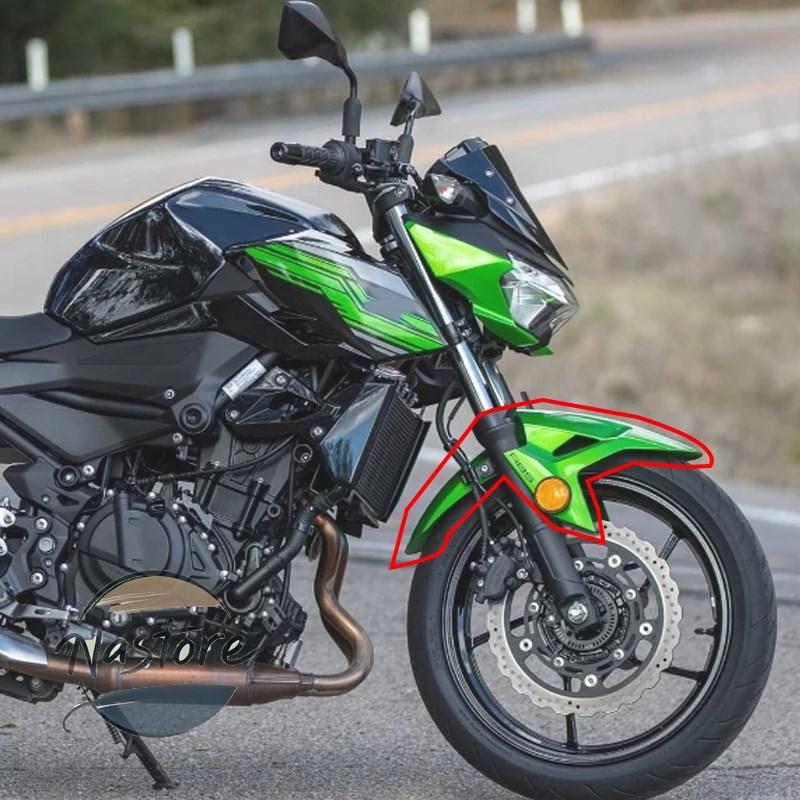並行輸入品 z400 バイク フェンダー ガード フロント カワサキ 