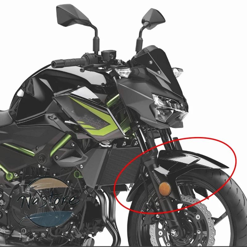 並行輸入品 z400 バイク フェンダー ガード フロント カワサキ 