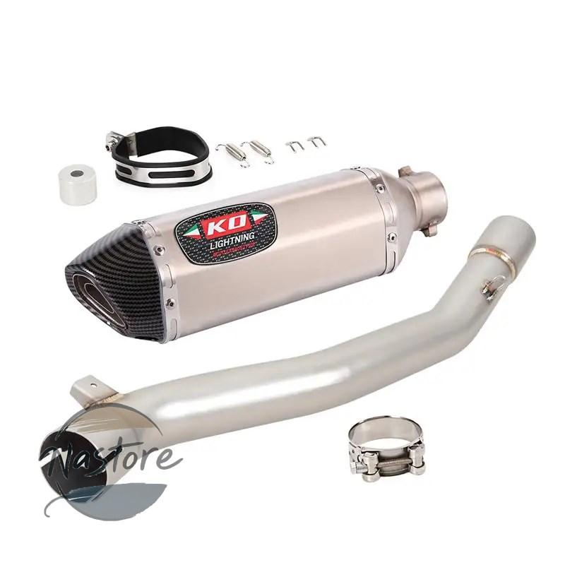 並行輸入品 vfr1200x ホンダ honda バイク マフラー エキゾースト システム ミッキーパイプ チップ クロストレーナー dct 2012 2020 カスタムパーツ 部品の画像