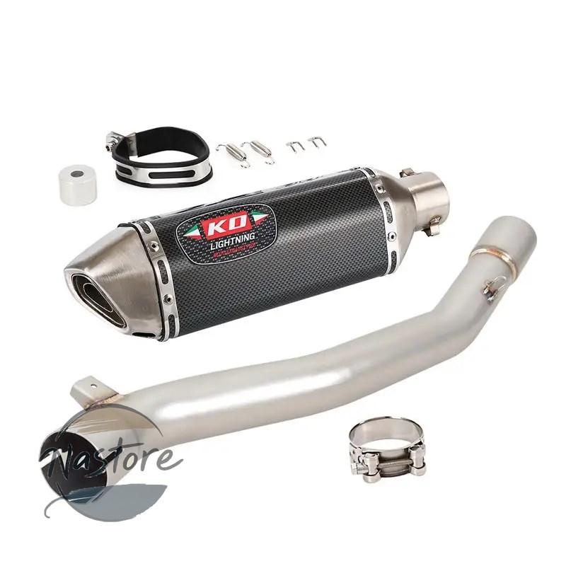 並行輸入品 vfr1200x ホンダ honda バイク マフラー エキゾースト システム ミッキーパイプ チップ クロストレーナー dct 2012 2020 カスタムパーツ 部品の画像