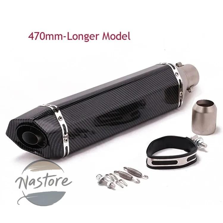 並行輸入品 バイク マフラー エキゾースト 二輪 エスケープチューブ 51mm カスタムパーツ 部品 アクセサリー_4