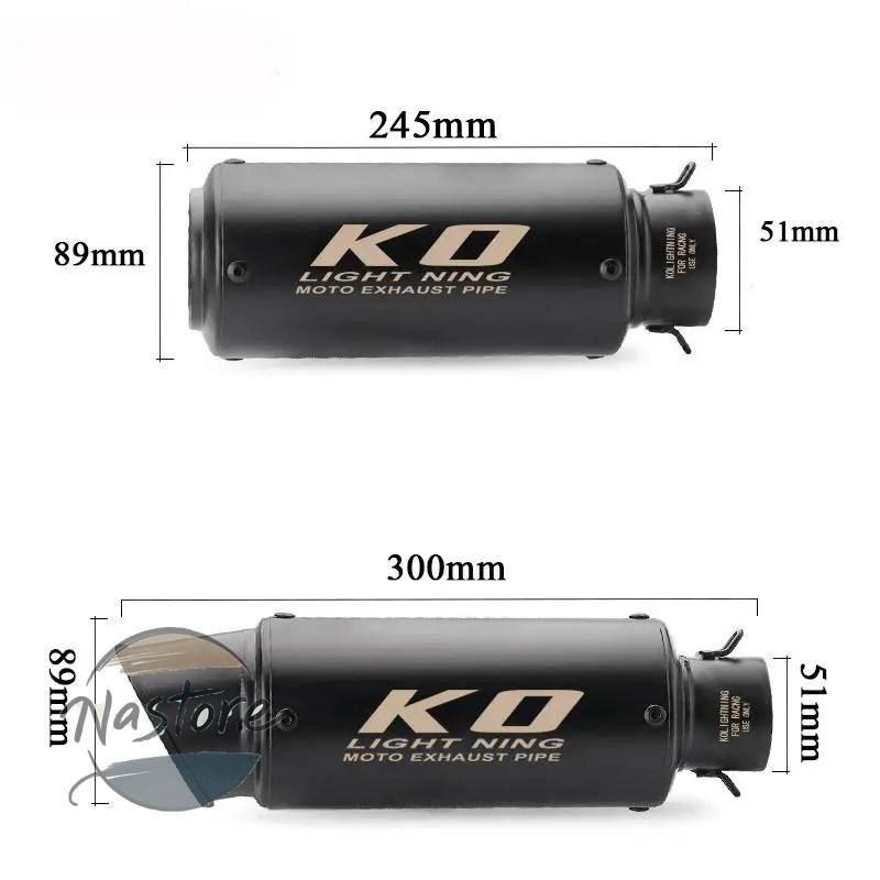 並行輸入品 バイク エキゾースト 二輪 パイプ cfmotoras ステンレス 滑り止め dbキラー エスケープリンク 51mm 2022?2024 カスタムパーツ 部品 アクセサリー